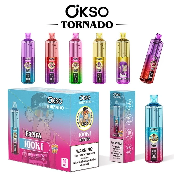Elf Box OKSO Tornado 100K Puffs Disposable Vape Wholesale best