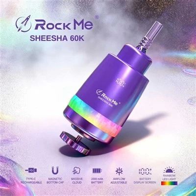 LUCKEE Rock Me Sheesha 60K Puffs jednorázové vape velkoobchod